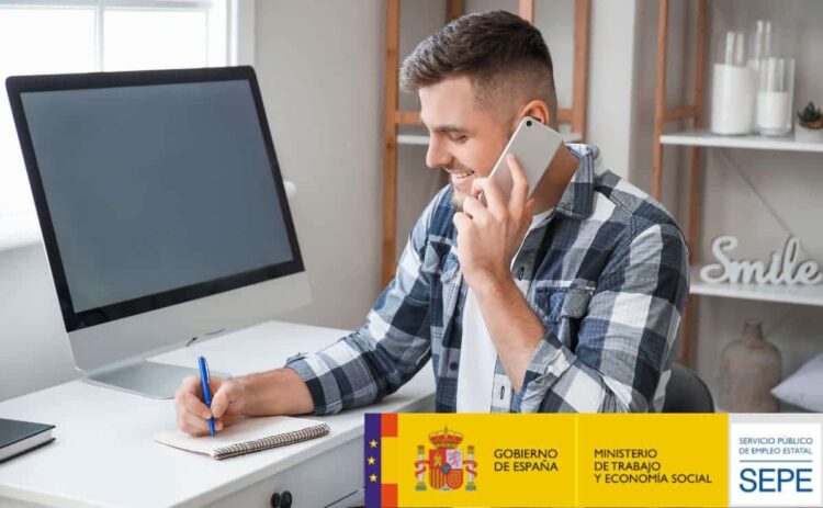 Nuevo número telefónico de consultas del SEPE./ Foto de Canva