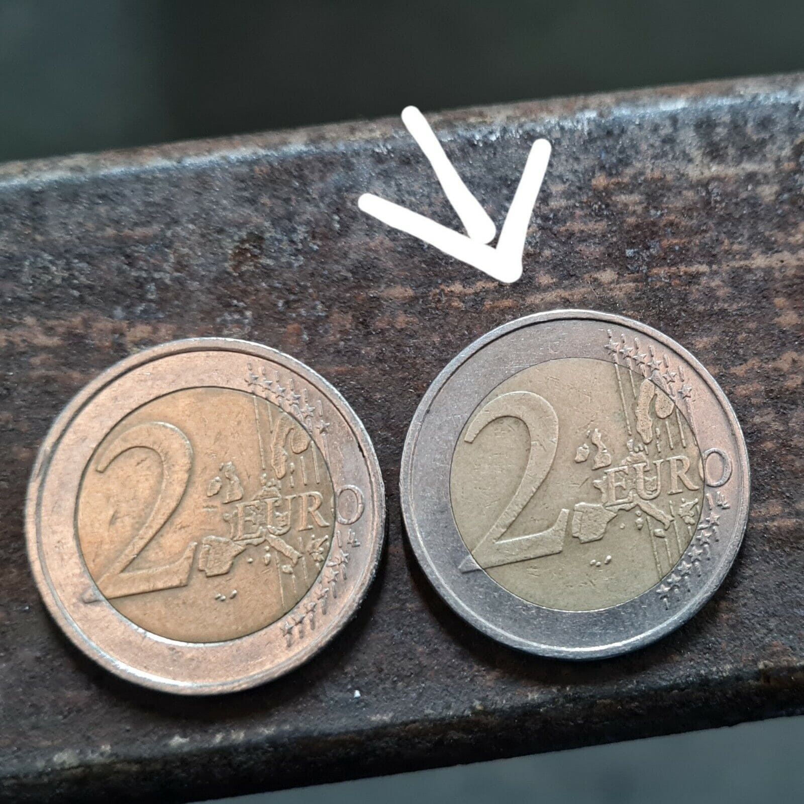 Moneda de 2 euros a la venta en Ebay