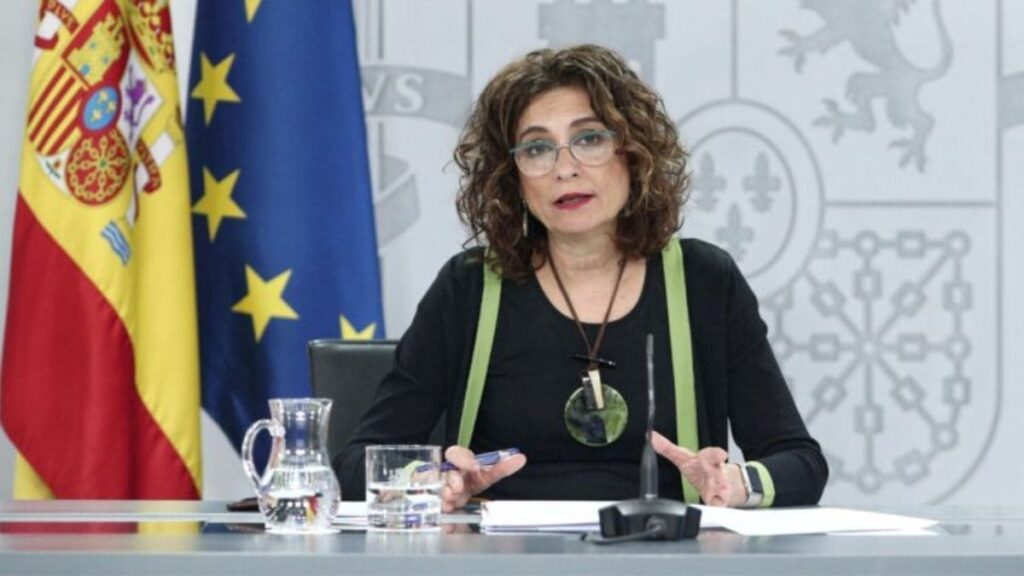 María Jesús Montero, ministra de Hacienda y Función Pública./ Foto de Europa Press