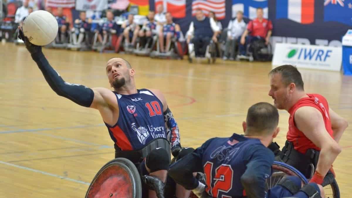 El rugby en silla de ruedas es uno de los deportes que se incluye en el programa de los Juegos Paralímpicos de París 2024