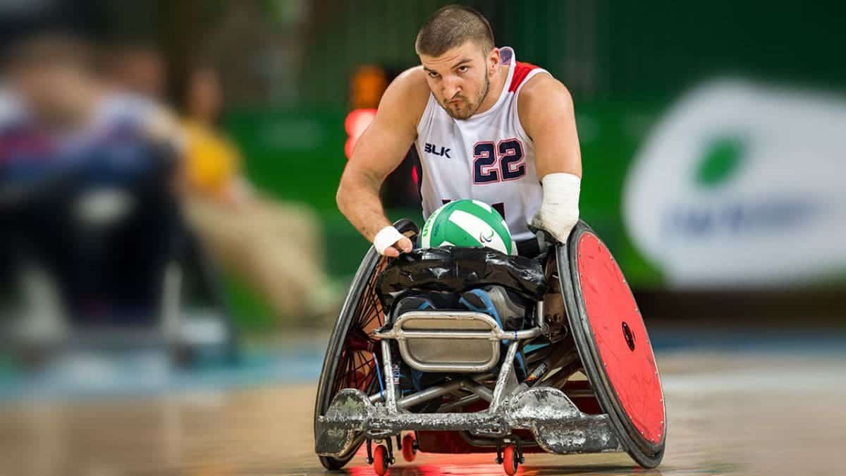 El rugby en silla de ruedas es uno de los deportes que se incluye en el programa de los Juegos Paralímpicos de París 2024