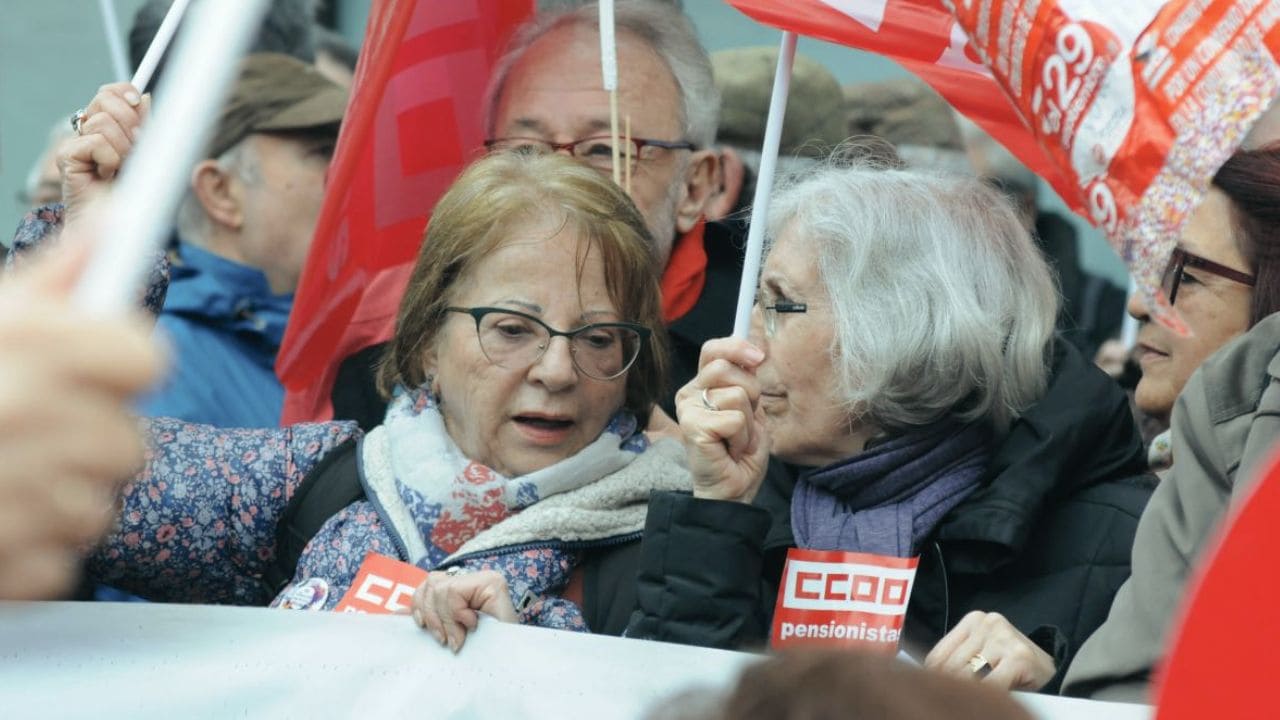 Movilización en Andalucía para reclamar el pago de deudas a pensionistas mutualistas